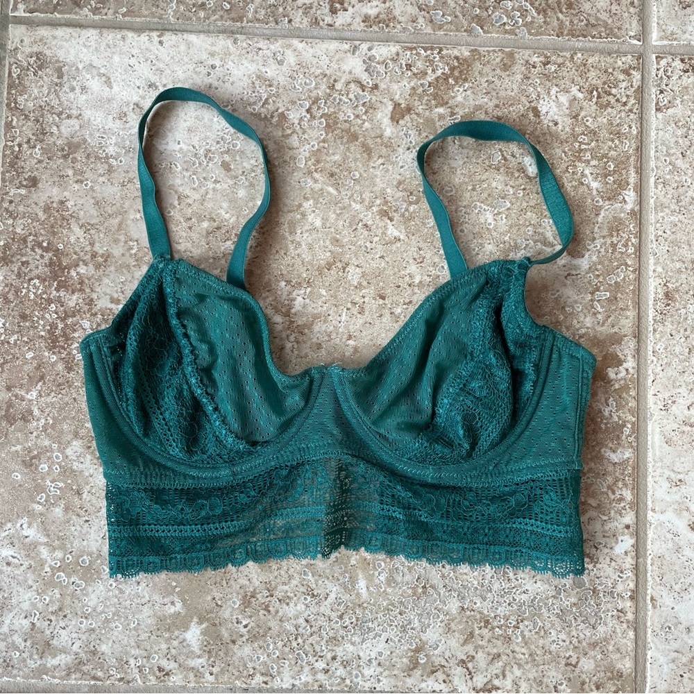 Free People Intimately Green Bra